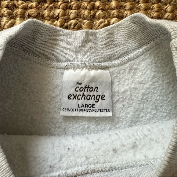 Vintage Central Michigan CMU Crewneck Sweatshirt Grey Large - Picture 2 of 5